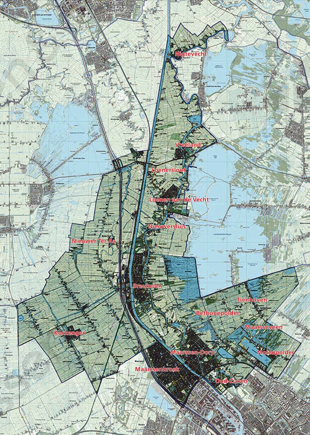 Het ophaalgebied van De Sirkel Het ophaalgebied van De Sirkel