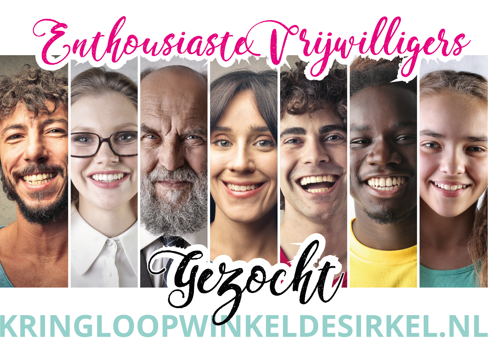 Jong en oud, alle vrijwilligers zijn welkom!